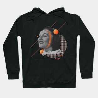 Surrealistic Orange Woman Zesty Art with a Hidden Message Hoodie